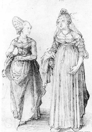 Albrecht Durer Nuremberg and Venetian Women